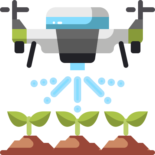 Preciscion Farming with Drones and Micro Irrigation